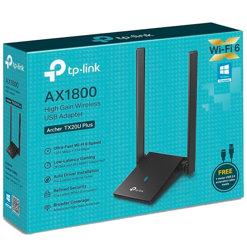 Placa Wifi Usb Tp-Link Archer TX20u Plus Ax1800 Wifi 6